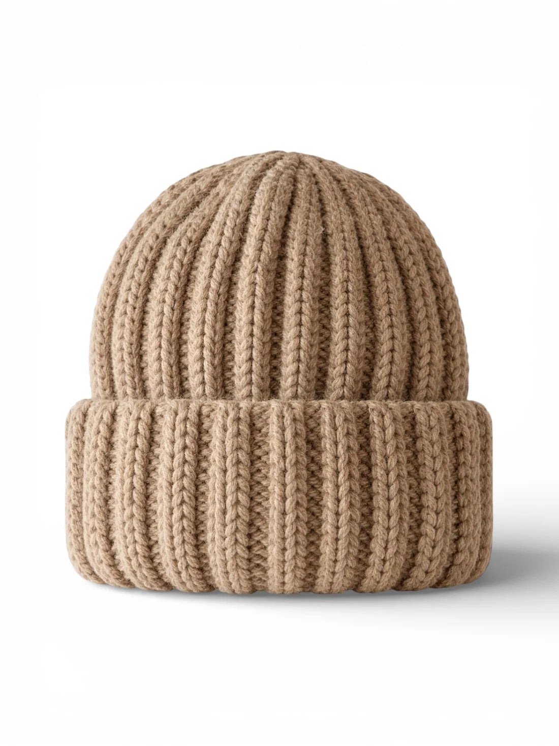 Baby's First Hat, Chunky Knit Taupe