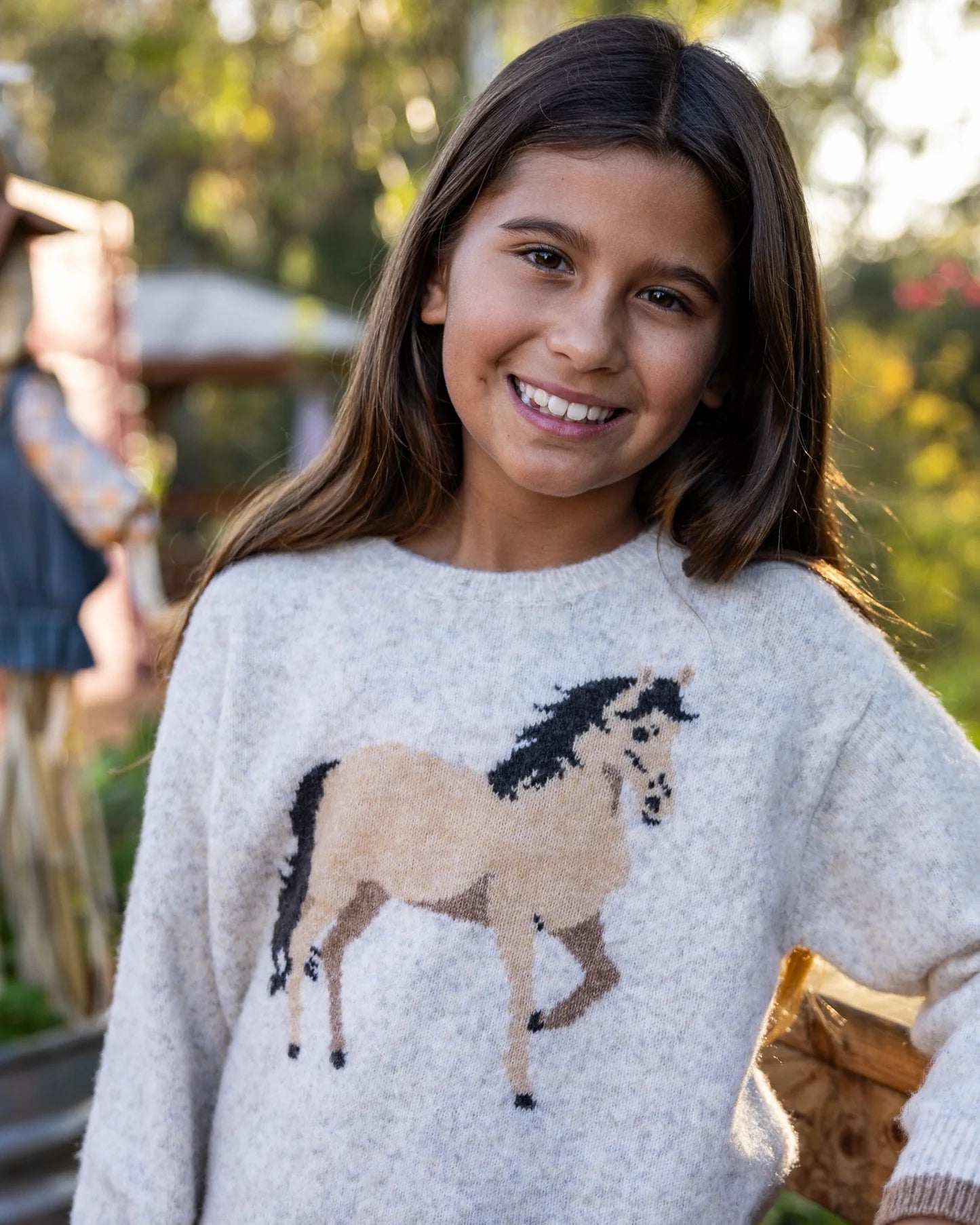 Camille Horse Sweater