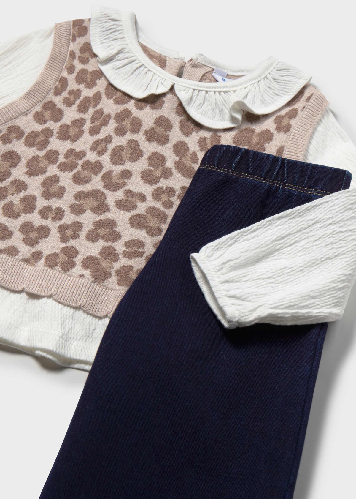 Leopard Vest & Pant Set