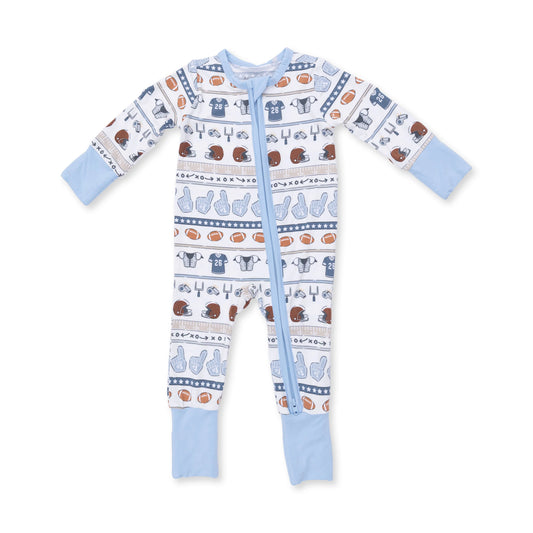 Football Stripe Convertible Romper