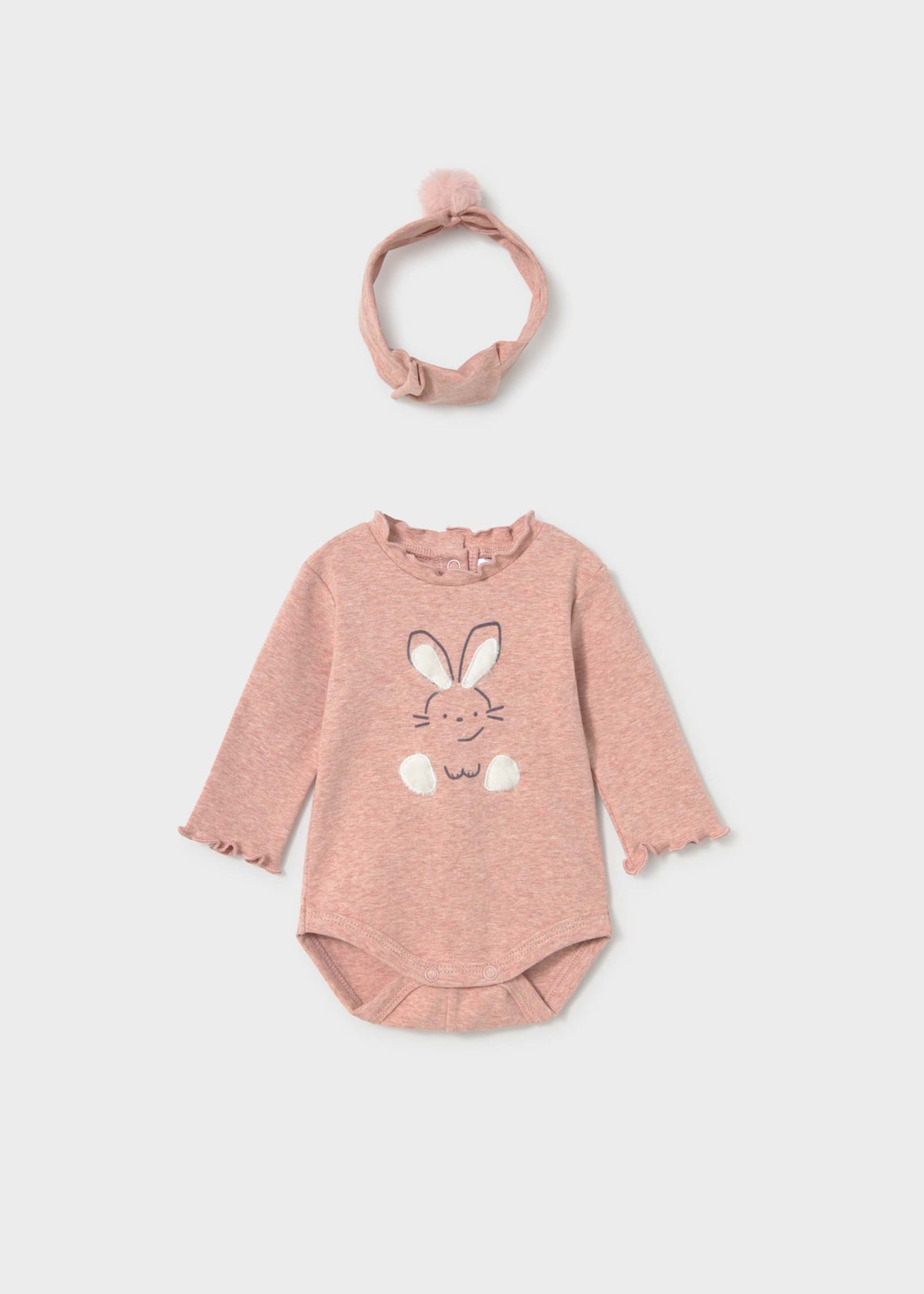 Bunny Bodysuit with Polka Dot Tutu Set
