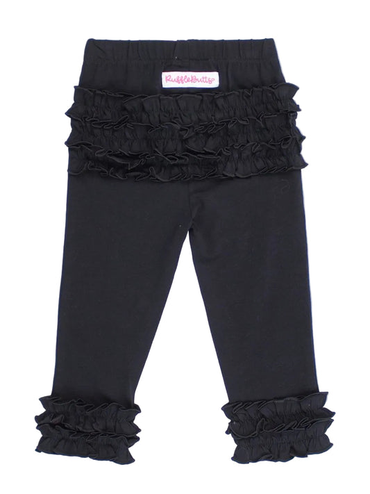 Ruffle Leggings With Rear Ruffles