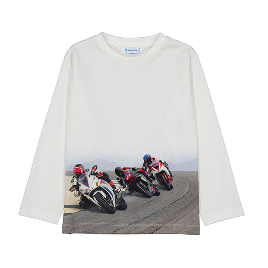 Long Sleeve Motorcycle Tee
