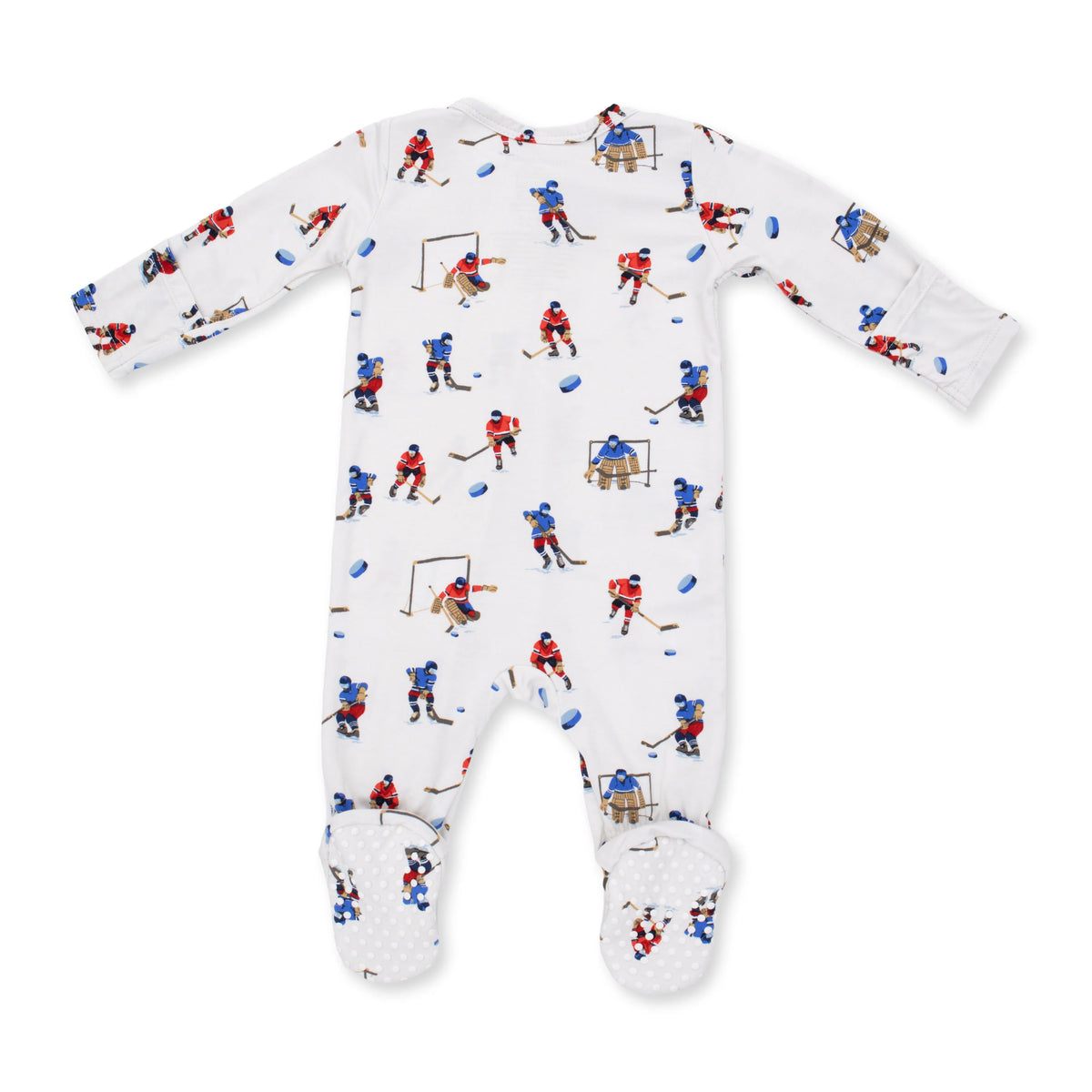 Hockey Players 2 Way Zipper Footie