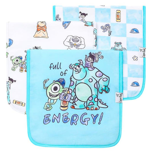 Premium Burp Cloths Monsters Inc Medley