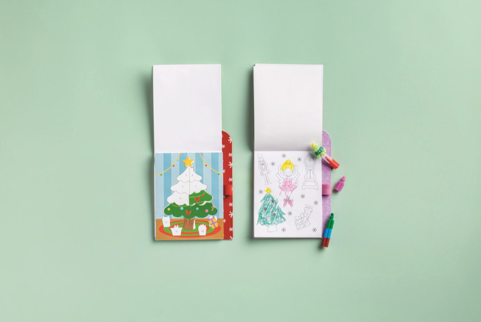 Christmas Color By Sticker Books