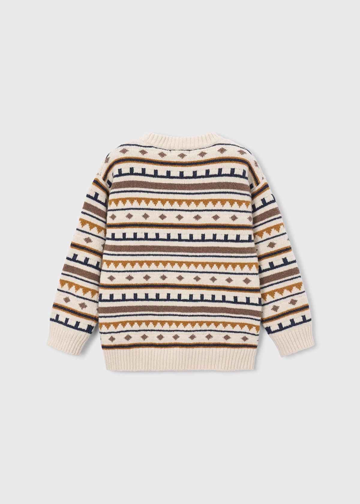 Jacquard Sweater Oat