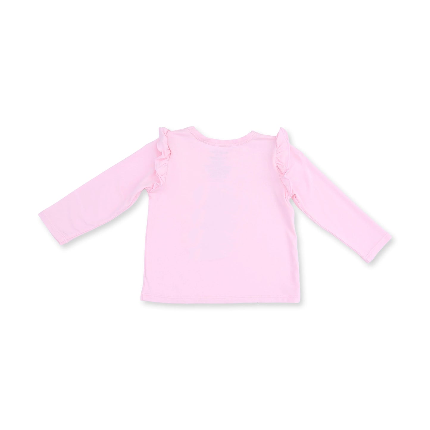 Football Bow Stripe Long Sleeve Ruffle Tee and Baby Bells