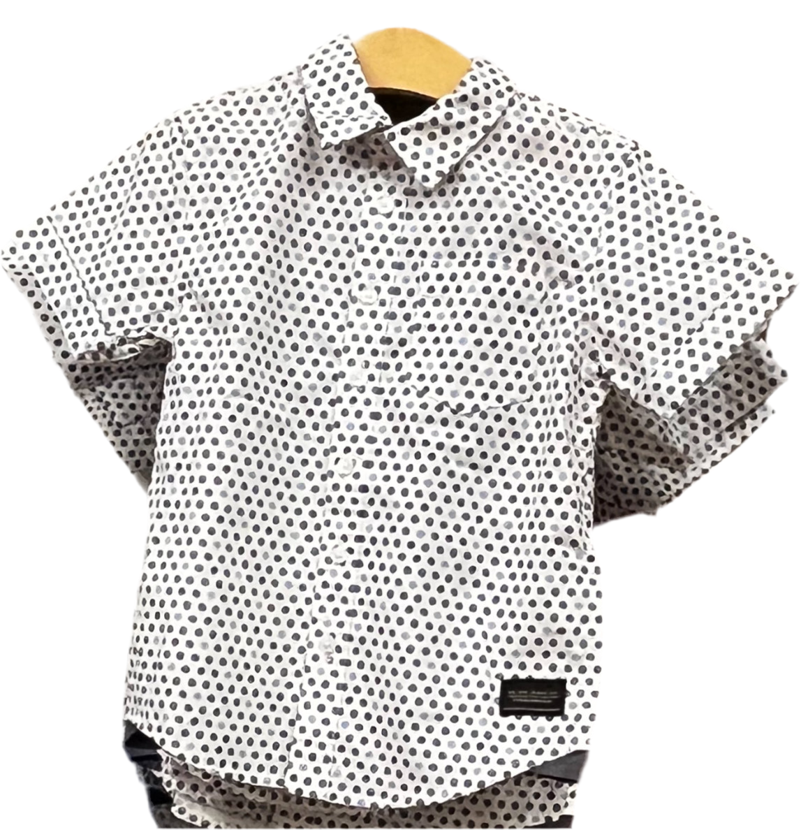 Geometric Print Short Sleeve Shirt