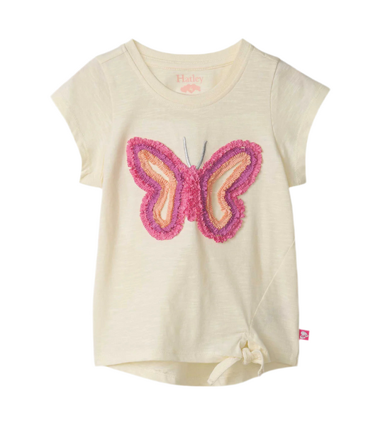 Afterglow Butterfly Tee & Groovy Floral Bell Bottom Set