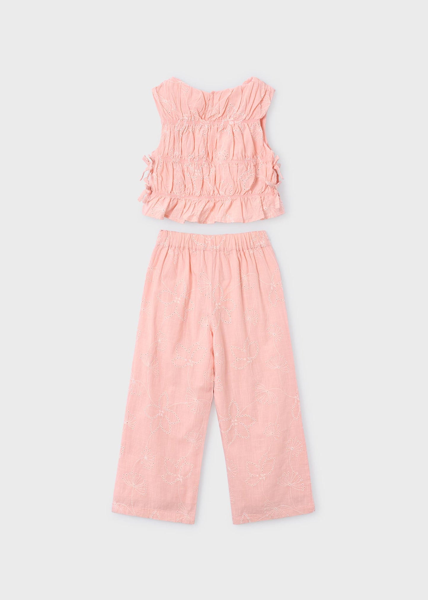 Blossom Pink Eyelet Set