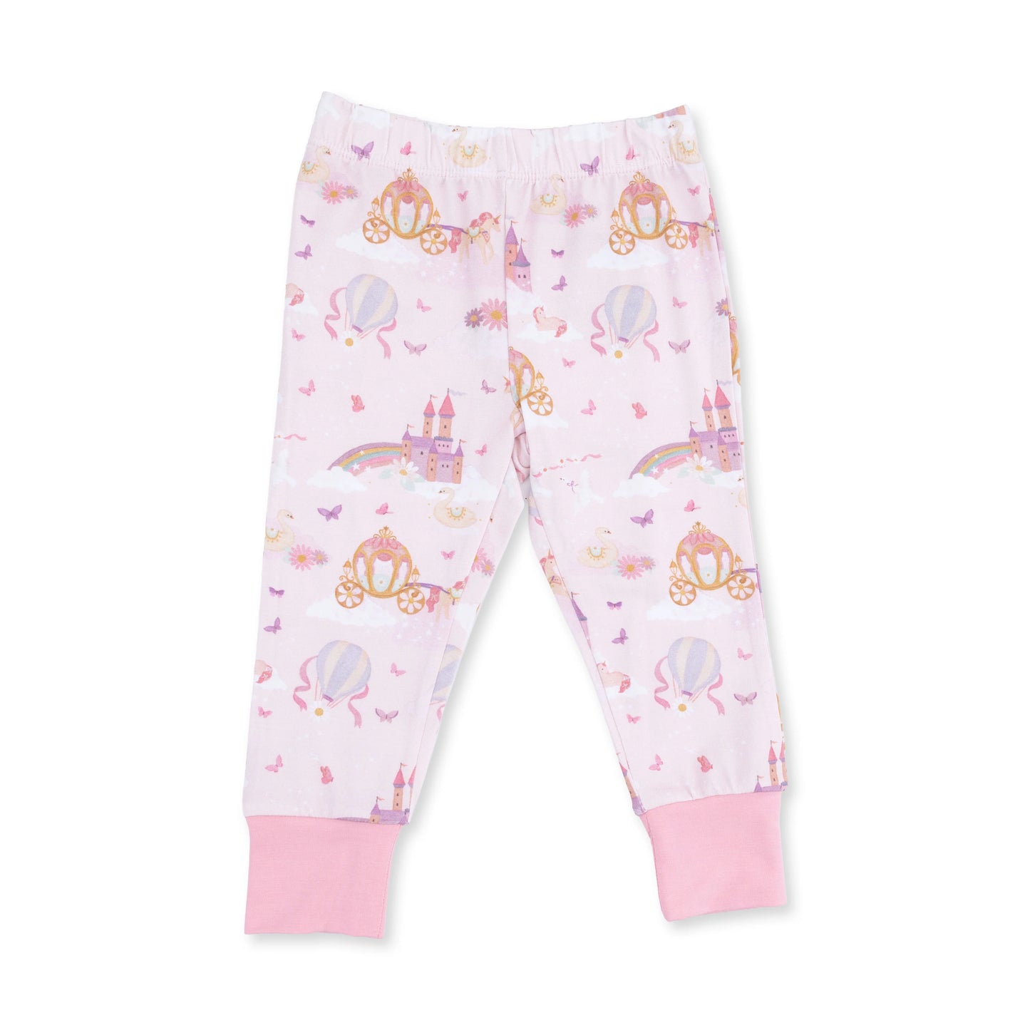Princess Unicorns and Castle Long Sleeve Loungewear Set