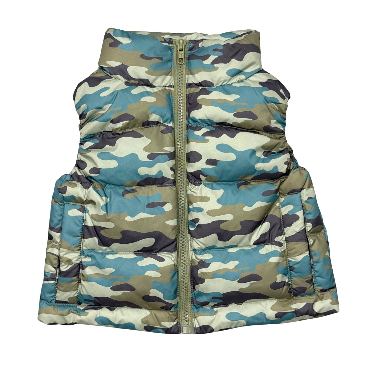 Puffer Vest Camouflage