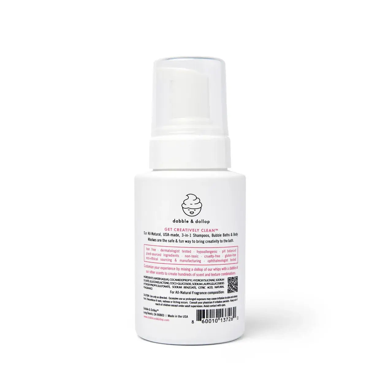 All-Natural Raspberry Foaming Shampoo & Body Whip