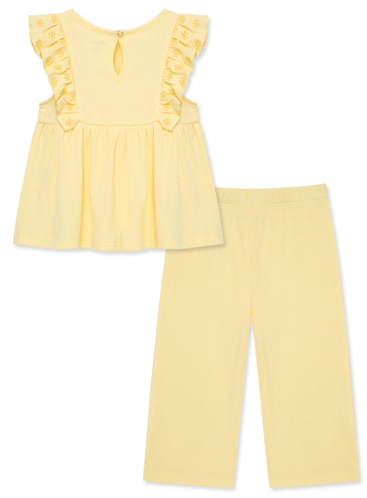 Yellow 2-Piece Pant Set