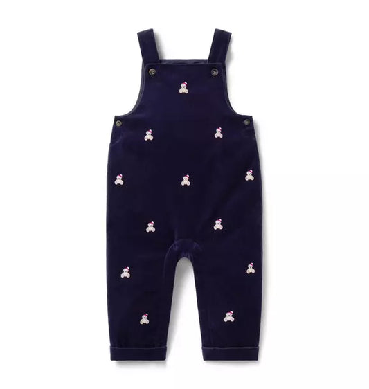 The Holiday Bear Baby Overall