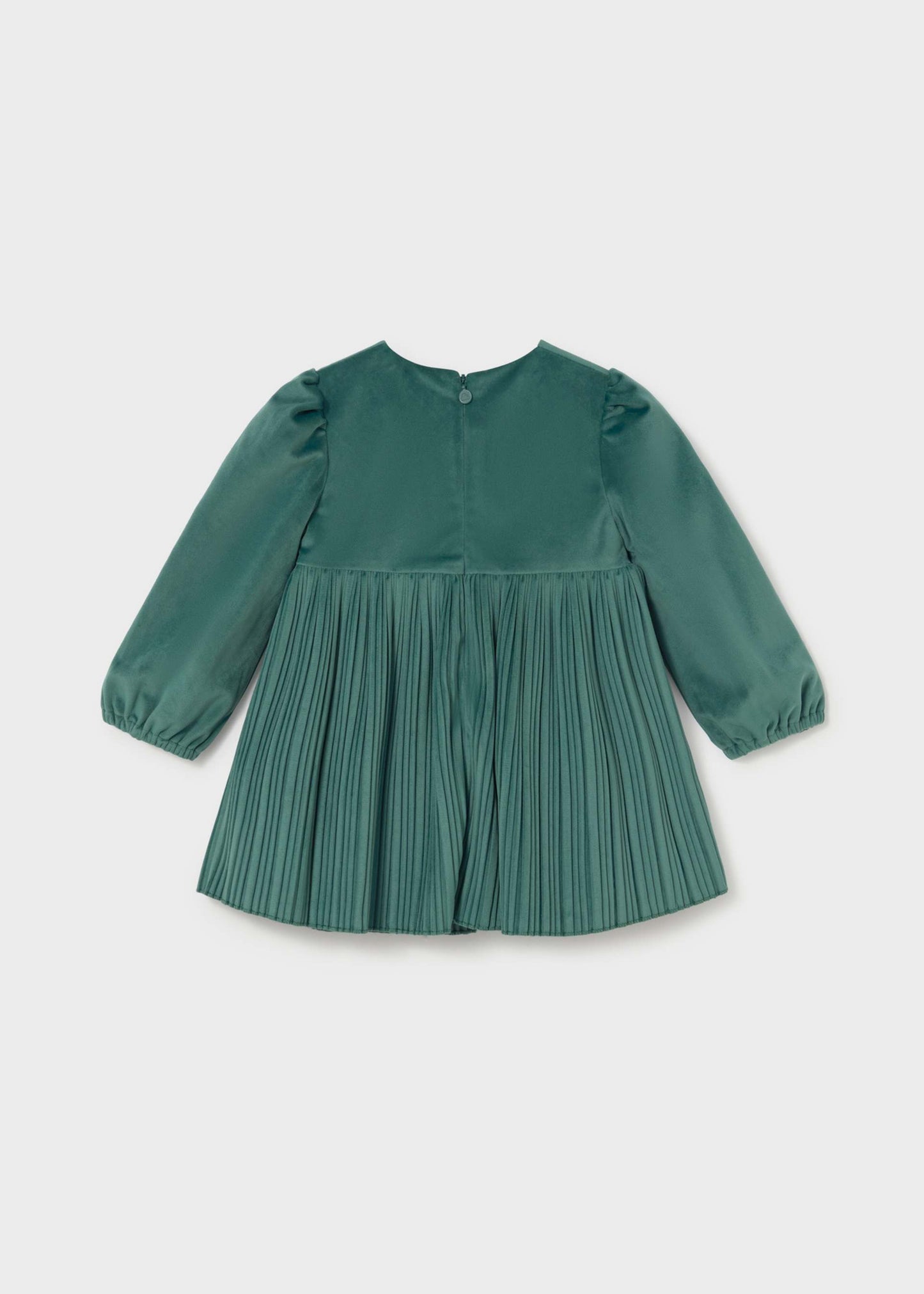 Green Velvet Dress