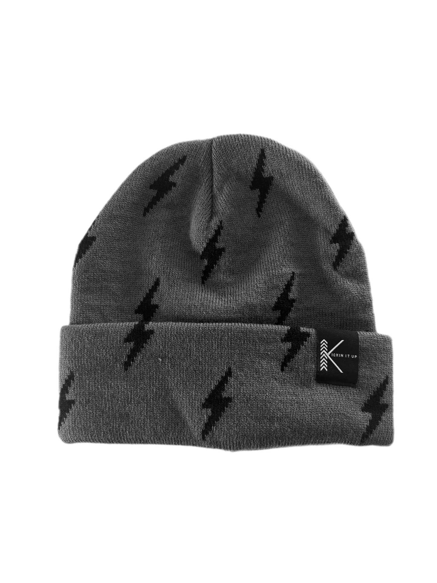 Charcoal Bolt Beanie