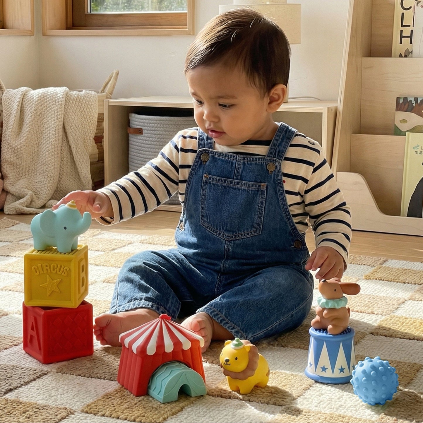 Itzy Blocks™ Sensory Blocks Set Circus