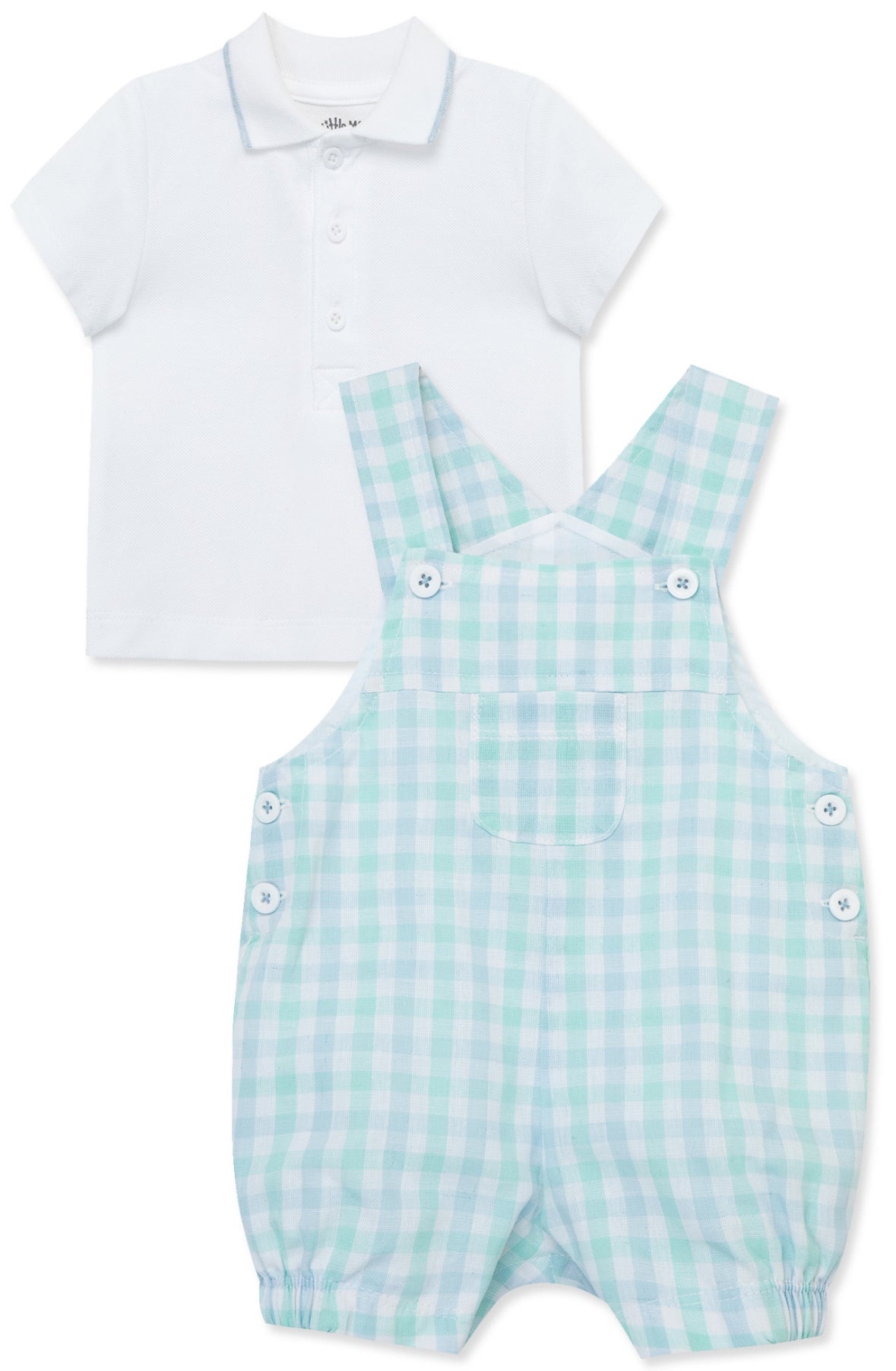 Plaid Shortall Set