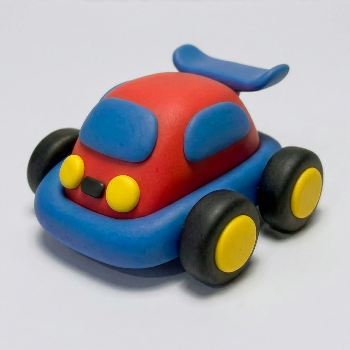 Creatibles Air Dry Clay Kit - Zoomie Racecar