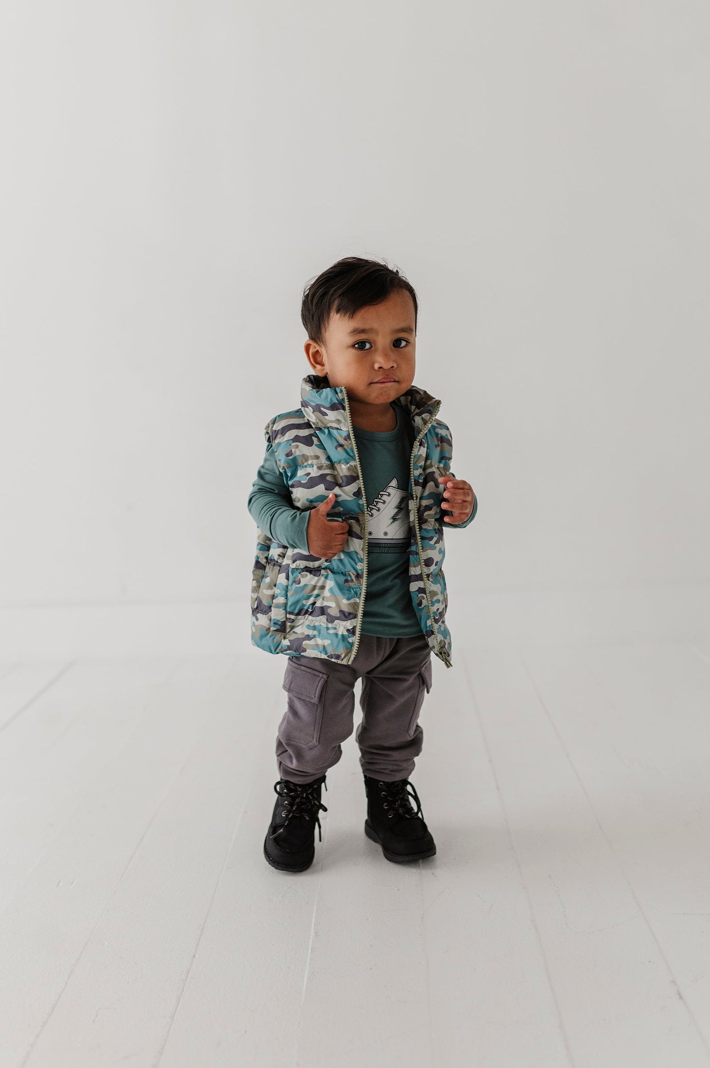 Puffer Vest Camouflage