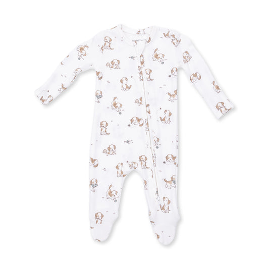 Explorer Puppy Blue 2 Way Zipper Footie