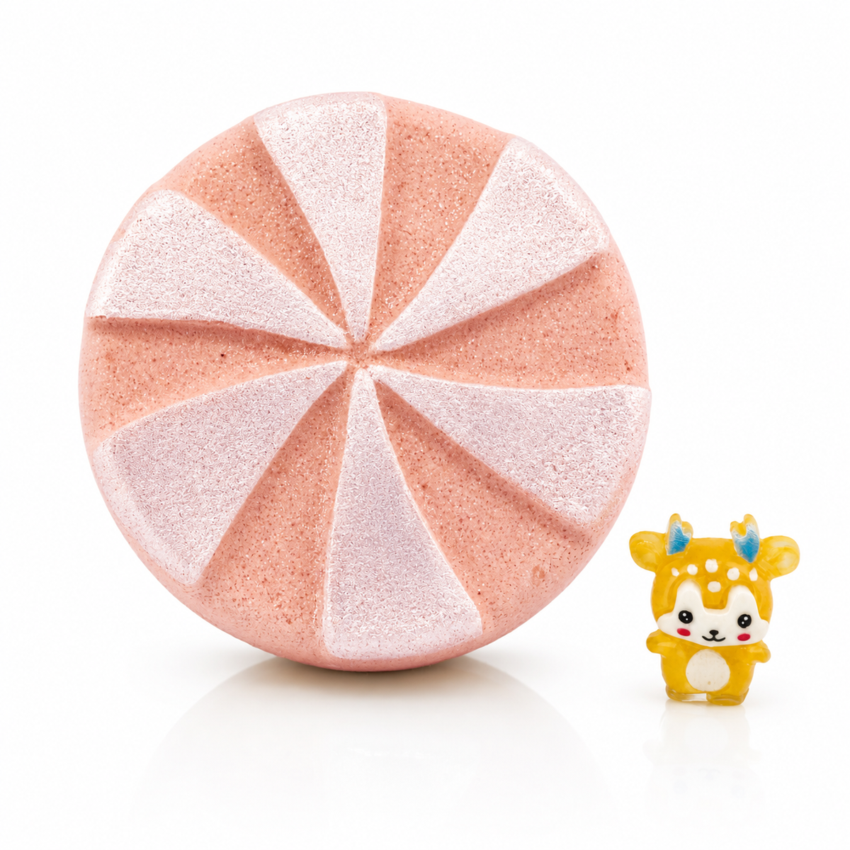 Natural Peppermint Candy Prize Bath Bomb