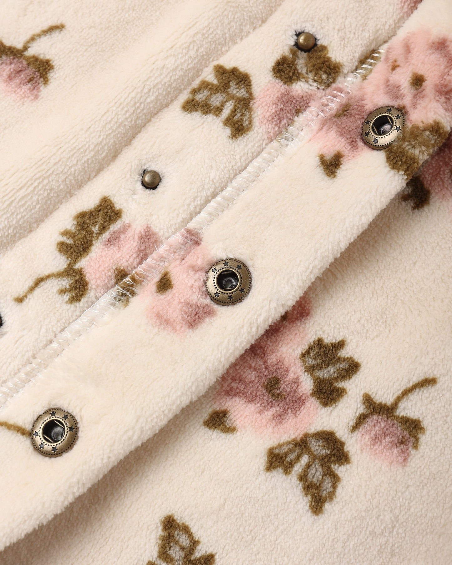 Fleece Jumpsuit Rose Garden