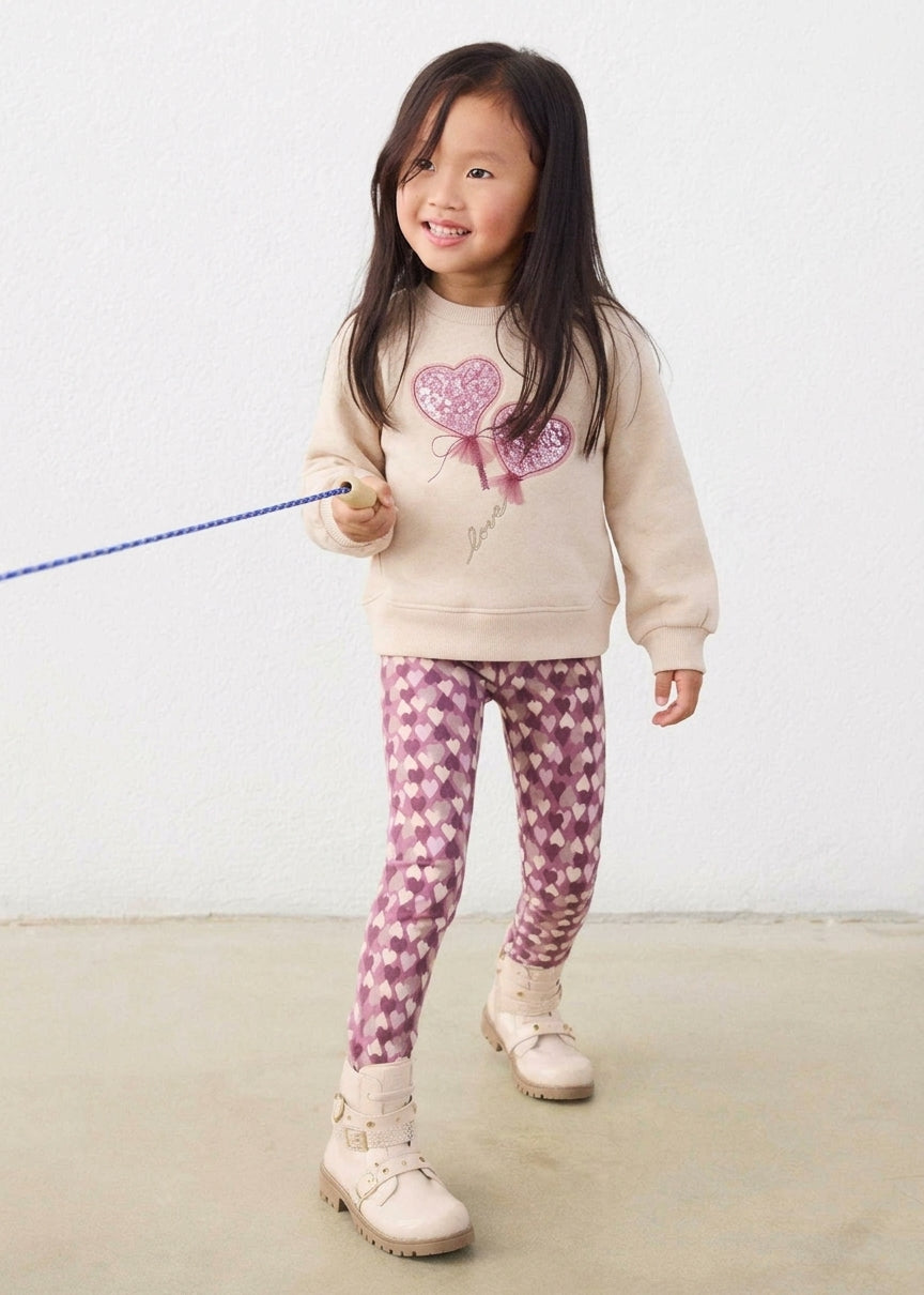 Heart Pullover & Legging Set