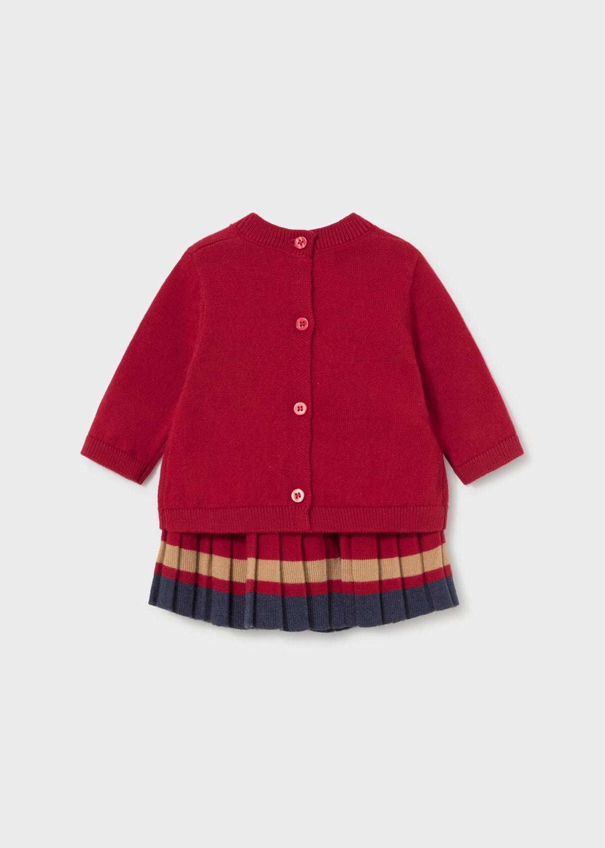Knit Reindeer Sweater & Skirt Set