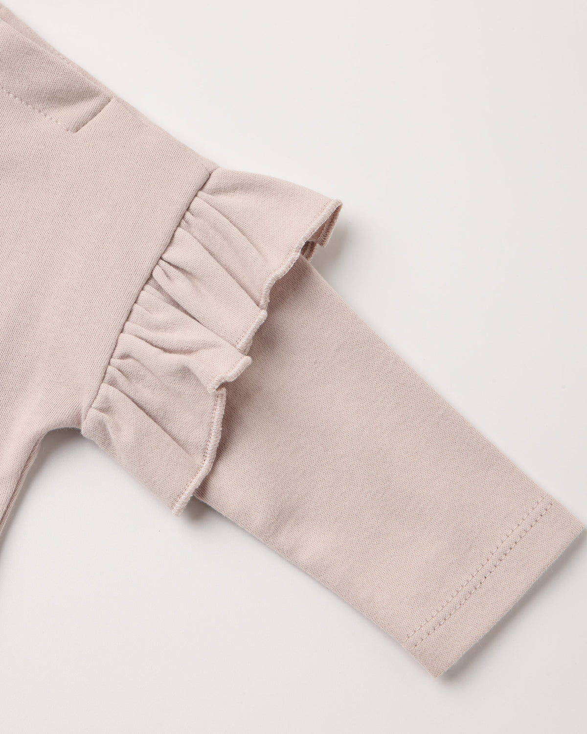 Ruffle Long Sleeve Tee Fleur & Drawstring Pant Floret