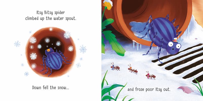 Itsy Bitsy Spider Board Book