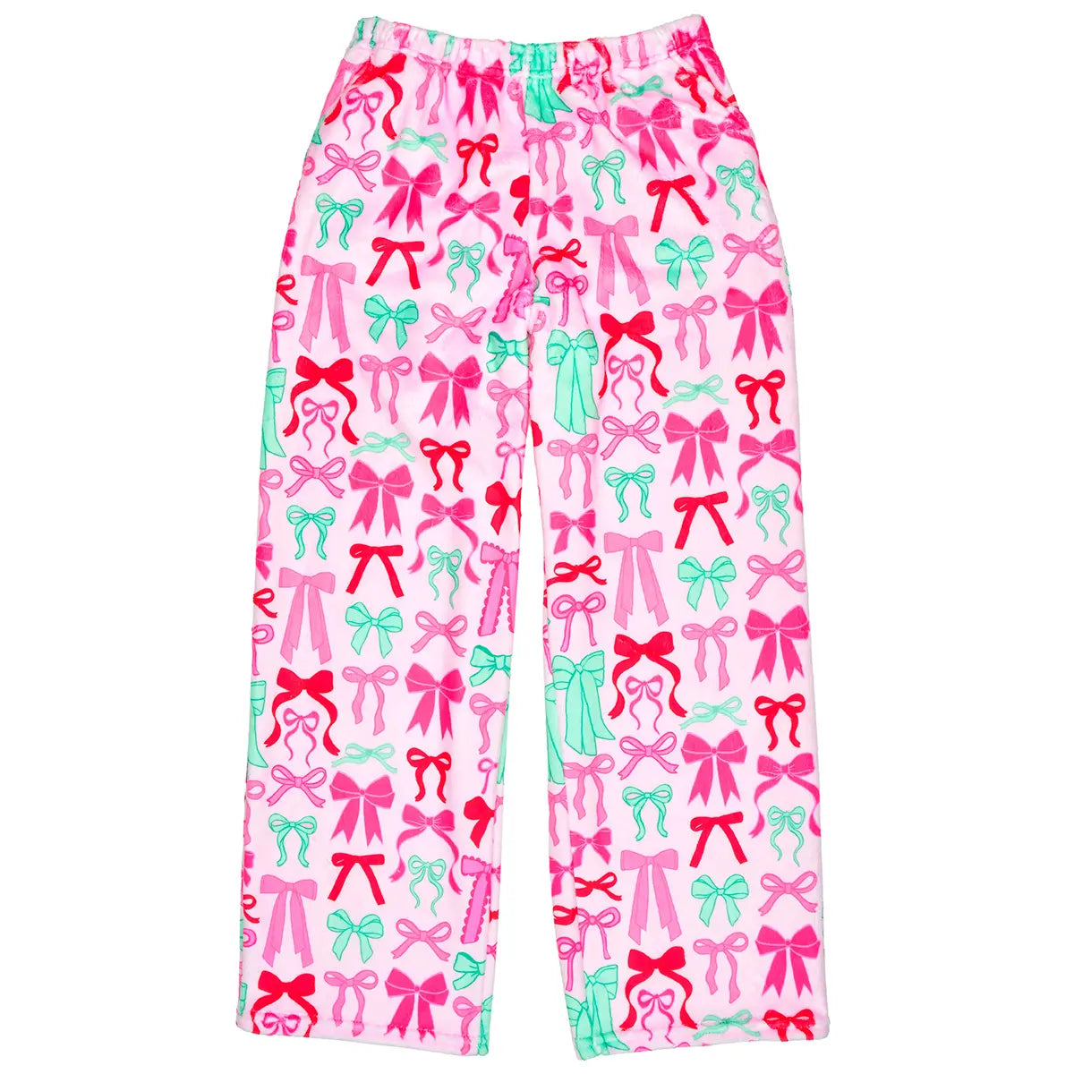 Merry Bows Plush Pants