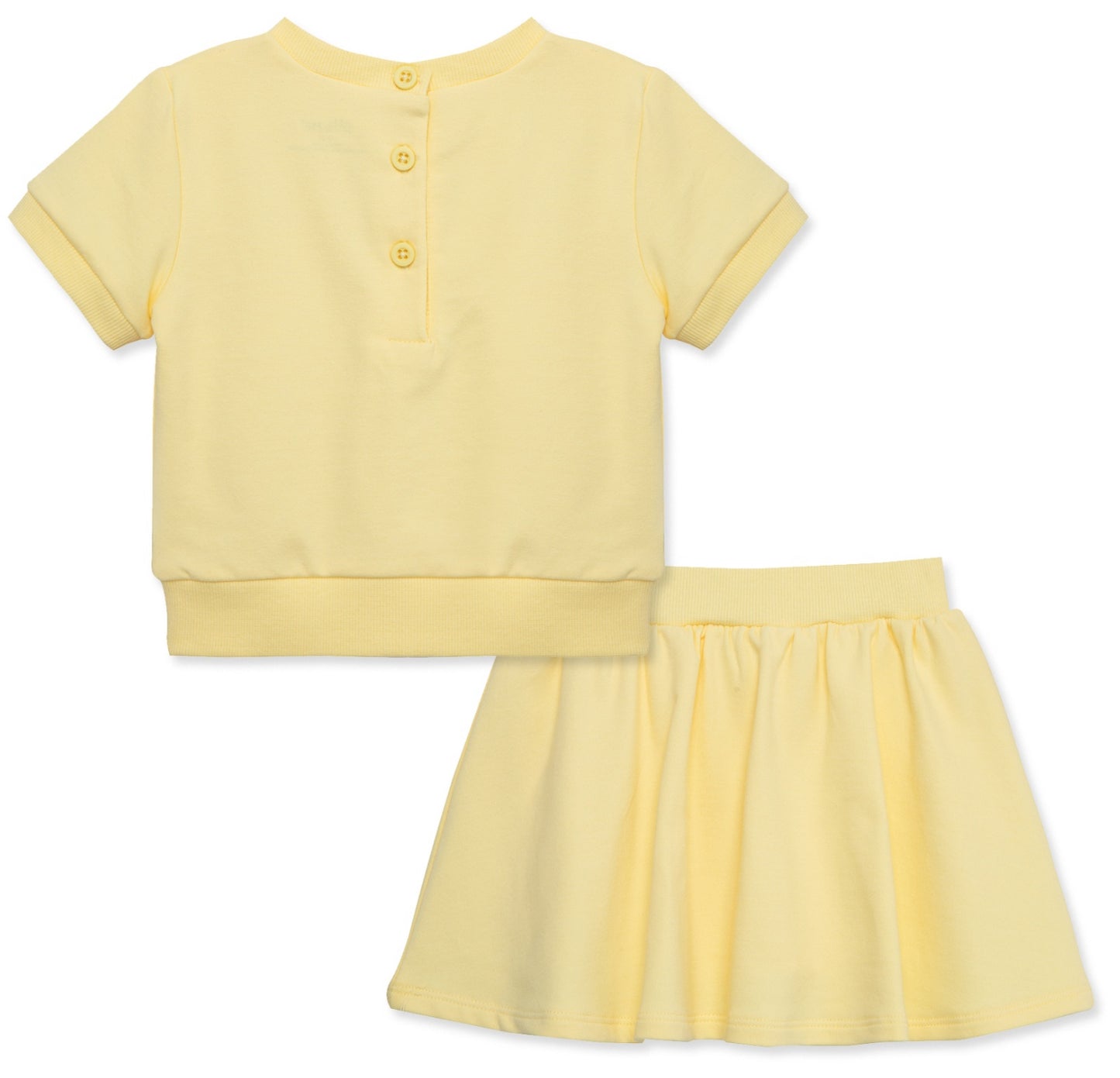 Yellow 2-Piece Skort Set