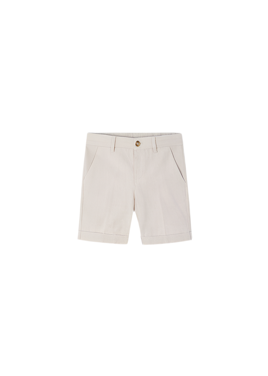 Linen Bermuda Shorts