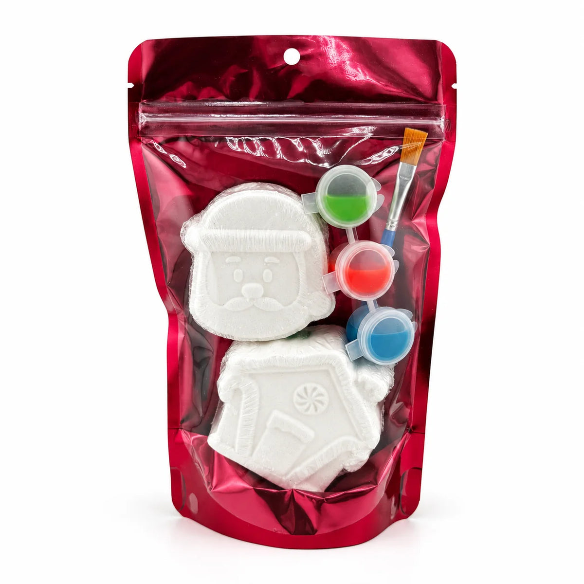 Santa’s Workshop Paint Your Own Bath Bomb Kit