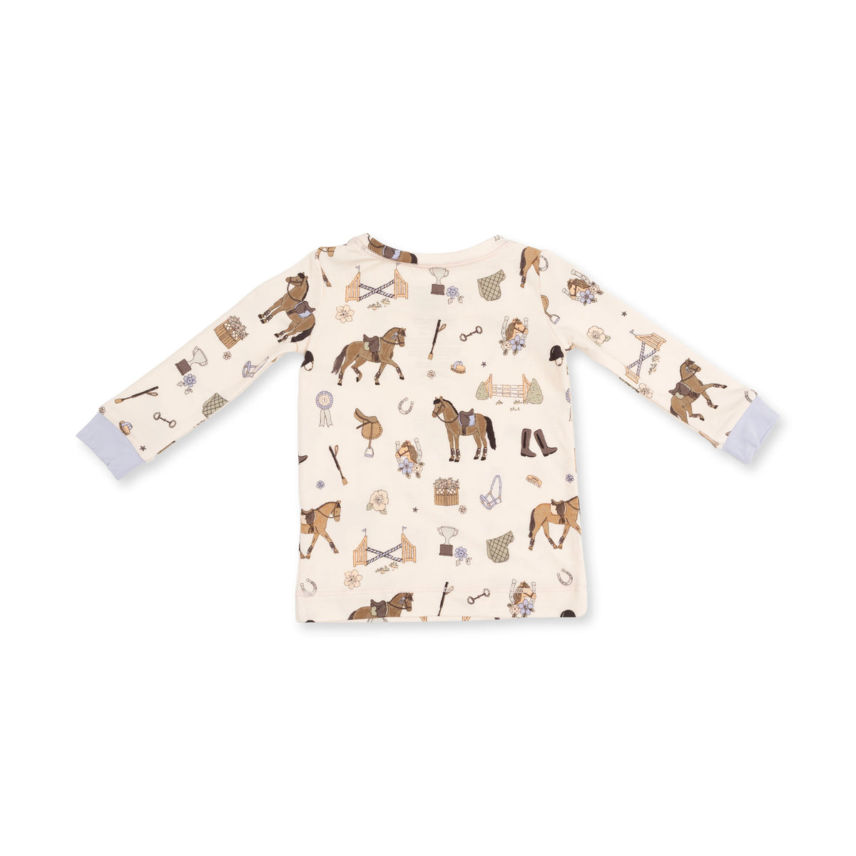 Pretty Equestrian Long Sleeve Loungewear Set