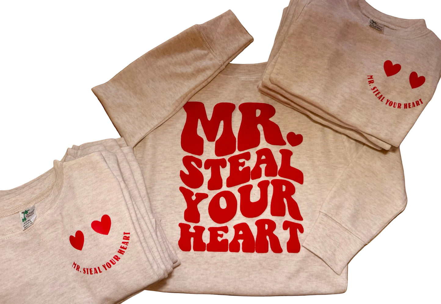 Mr. Steal Your Heart Crewneck