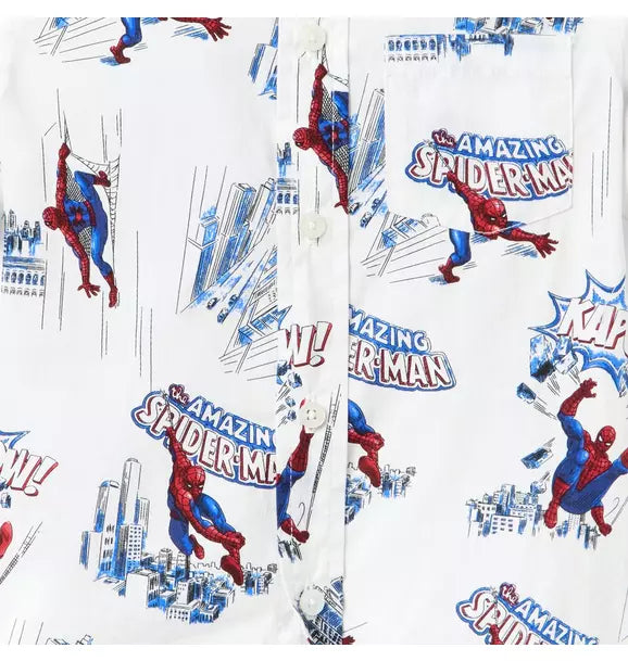 Marvel Spider-Man Poplin Shirt