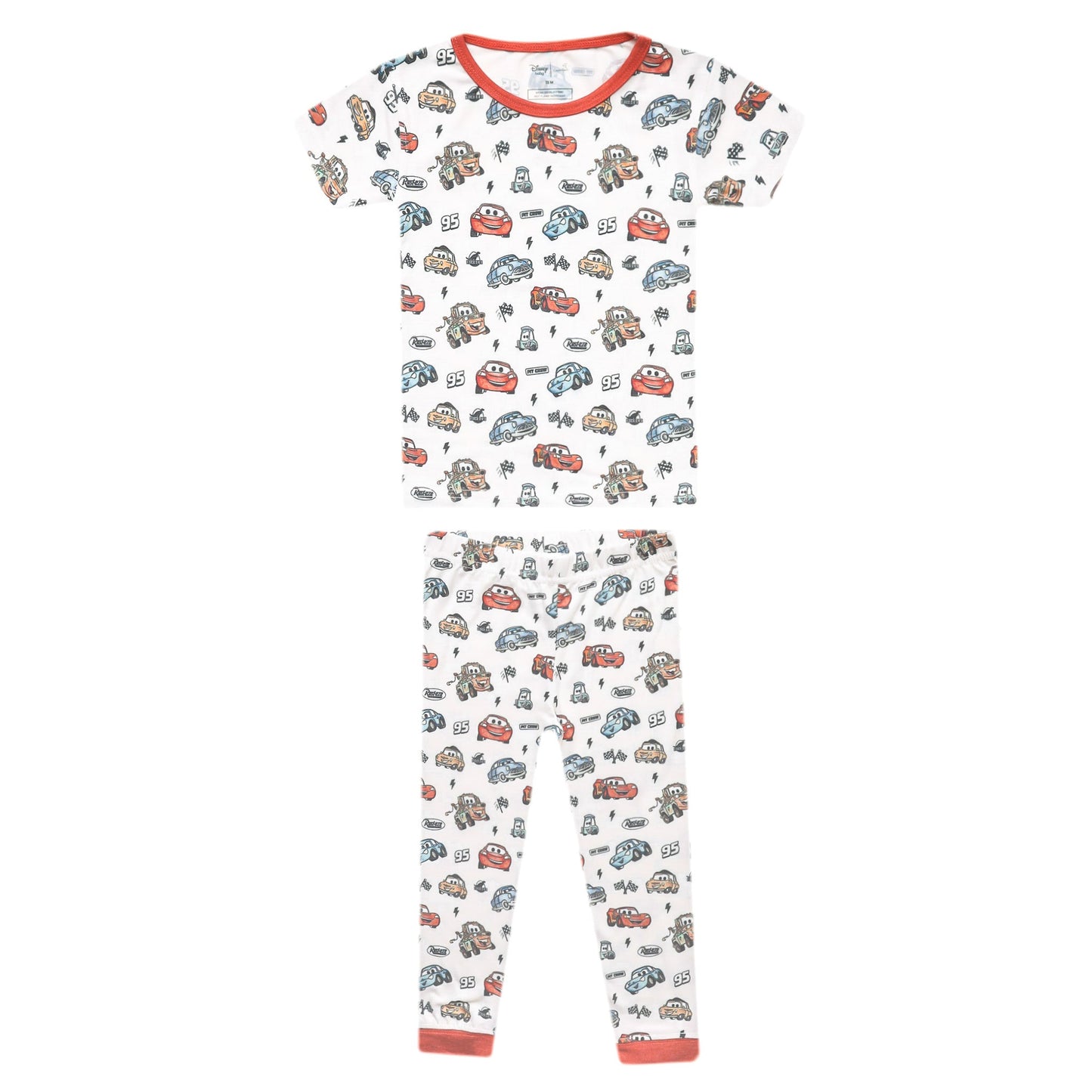 Short Sleeve Pajama Set Disney Pixar Cars
