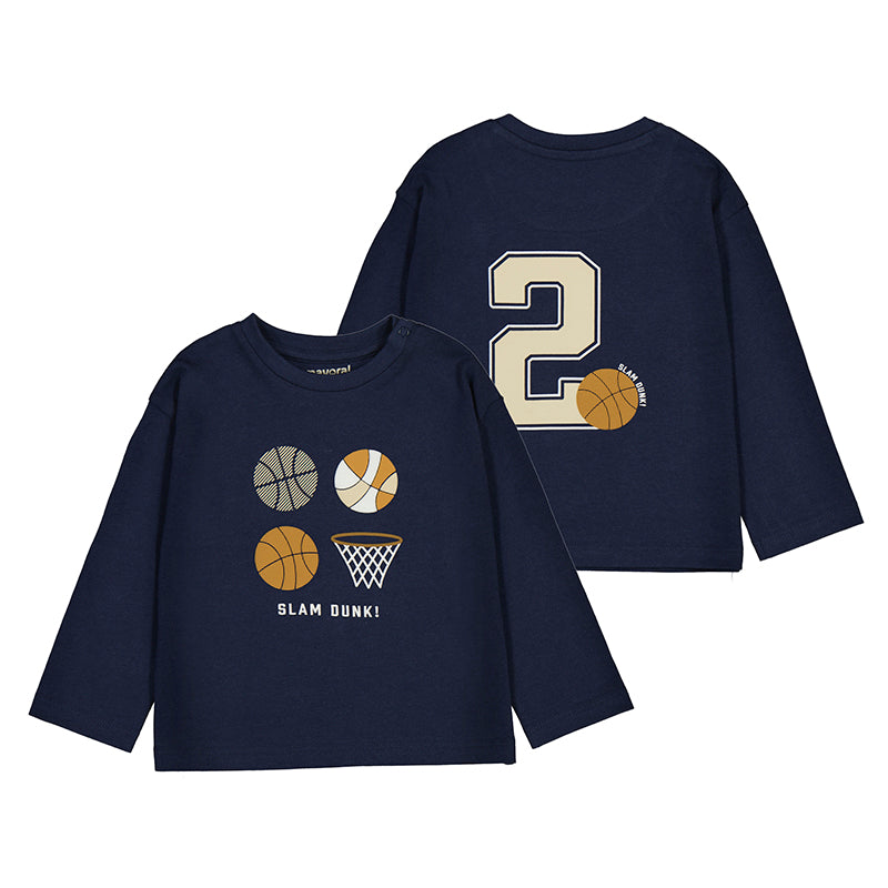 Long Sleeve Basketball Tee