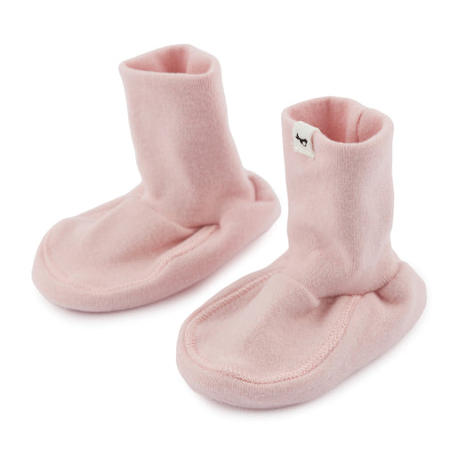 oh baby! Baby Snowdrift Booties - Dusty Pink