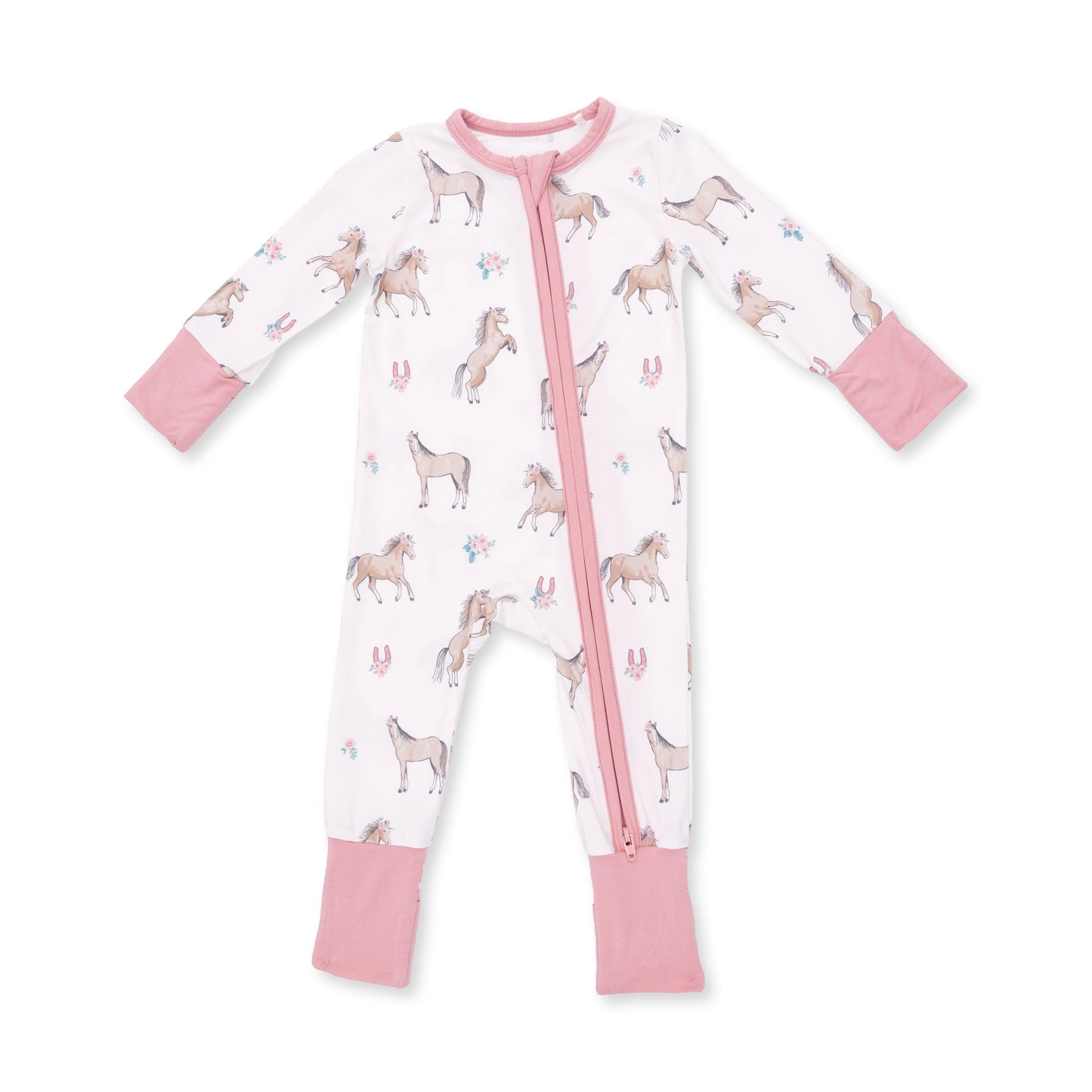I Love Horses Convertible Romper