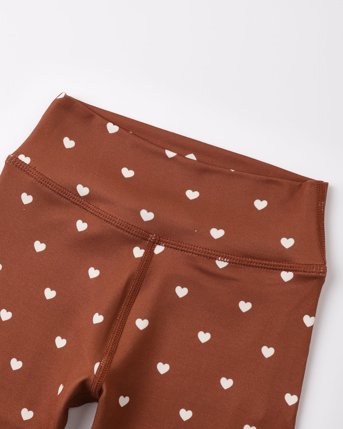 Basic Legging Brick Hearts