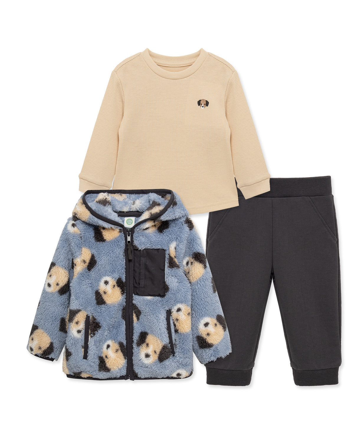 Puppy 3Pc Sherpa Set