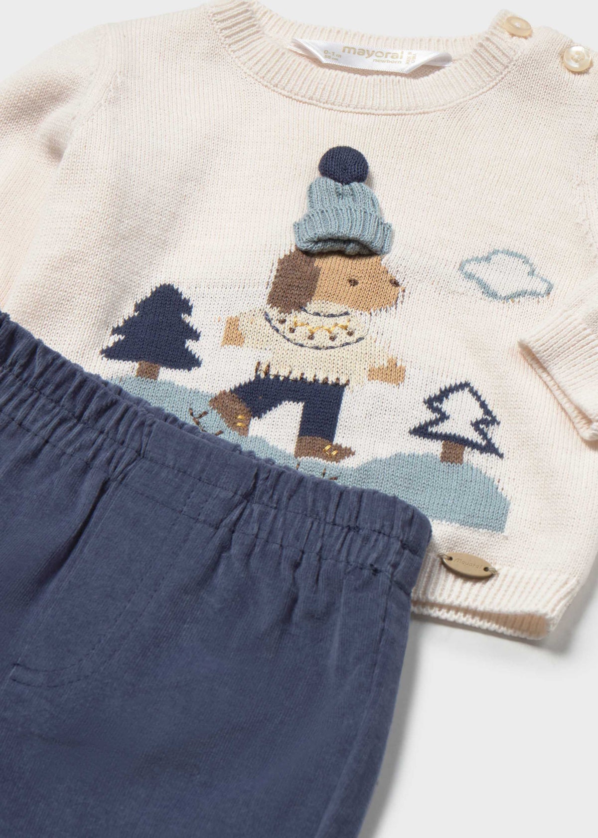 Winter Puppy Sweater & Pant Set