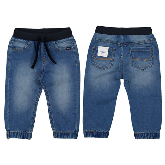 Soft Denim Joggers