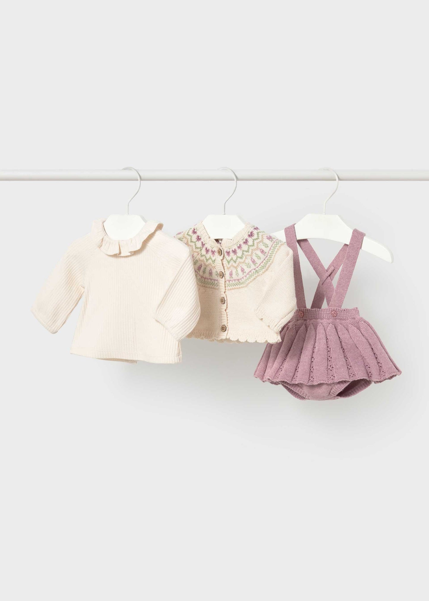 Knit Skirt Set