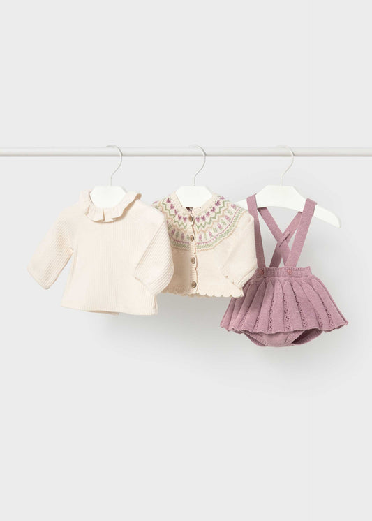 Knit Skirt Set